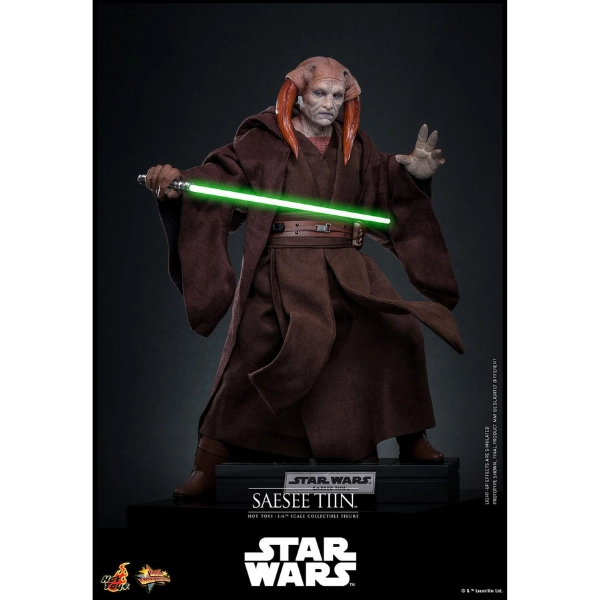 Star Wars — Saesee Tiin 1/6 Figure (Hot Toys, Revenge of the Sith) — In Stock