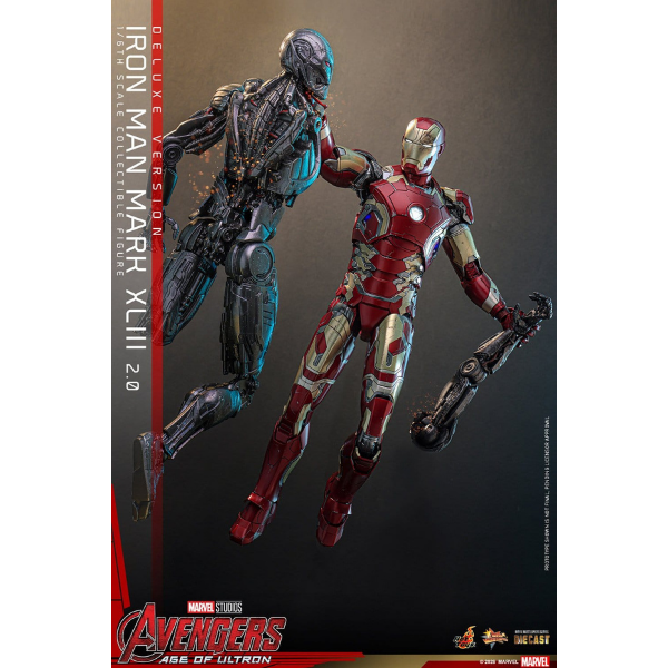 Marvel — Iron Man Mark XLIII (2.0) Diecast (Deluxe Version) 1/6 Figure (Hot Toys, Avengers: Age of Ultron) — Pre-Order