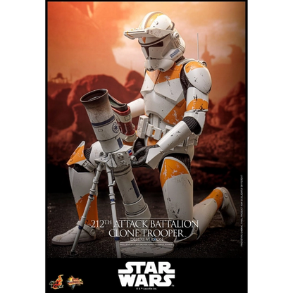 Star Wars — 212th Attack Battalion Clone Trooper (Deluxe Version) 1/6 Figure (Hot Toys, The Clone Wars) — Pre-Order
