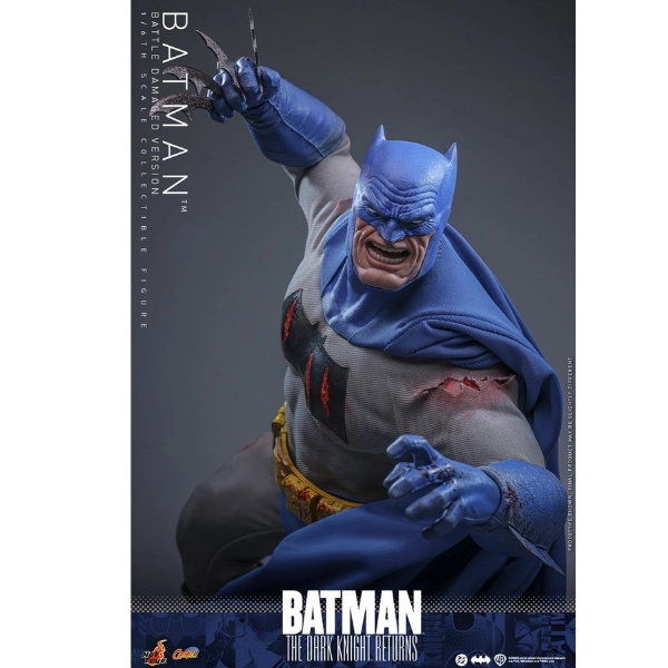 DC Comics — Batman (Battle Damaged Version) 1/6 Figure (Hot Toys, The Dark Knight Returns, 40th Anniversary) — Pre-Order