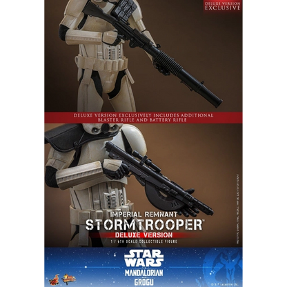 Star Wars — Imperial Remnant Stormtrooper (Deluxe Version) 1/6 Figure (Hot Toys, The Mandalorian & Grogu) — Pre-Order