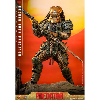 Alien vs. Predator — Broken Tusk Predator 1/6 Figure (Hot Toys) — Pre-Order