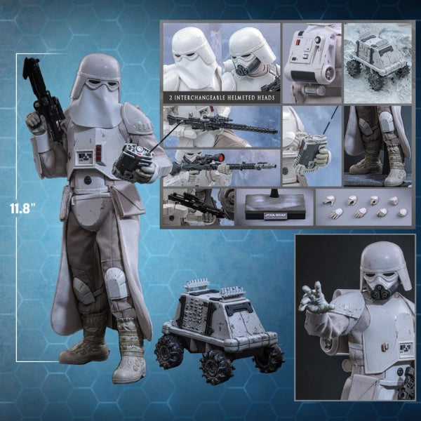 Star Wars — Imperial Remnant Snowtrooper 1/6 Figure (Hot Toys, The Mandalorian & Grogu) — Pre-Order
