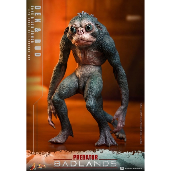 Predator: Badlands — Dek (Bone Bison Armor) & Bud 1/6 Figure Set (Hot Toys) — Pre-Order