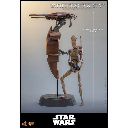 Star Wars — Battle Droid & STAP 1/6 Figure Set (Hot Toys, The Phantom Menace) — Pre-Order