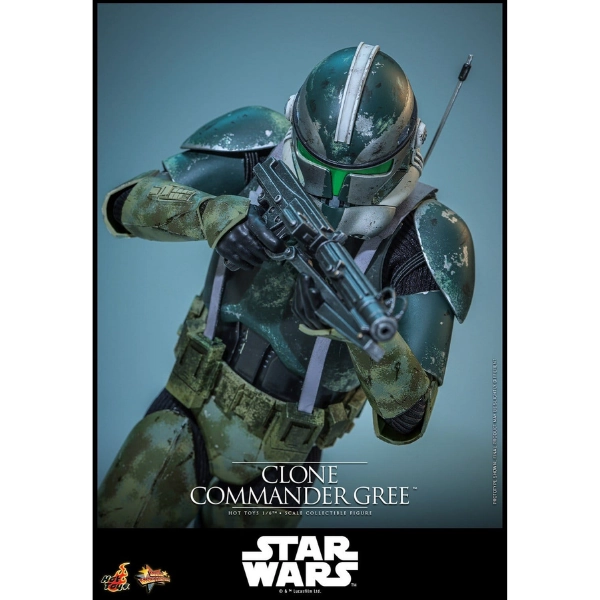 Star Wars — Clone Commander Gree 1/6 Figure (Hot Toys, Revenge of the Sith) — Pre-Order