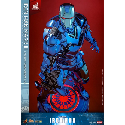 Iron Man — Mark III (Stealth Mode Version) 2.0 Diecast 1/6 Figure (Hot Toys Exclusive) — In Stock