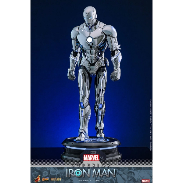 Marvel — Superior Iron Man Diecast 1/6 Figure (Hot Toys)