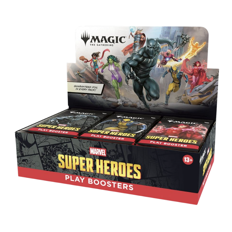 Magic: The Gathering — Marvel Super Heroes Play Booster Box (Pre-Order)