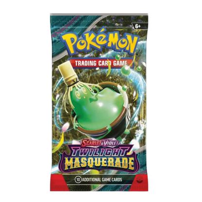 Pokémon TCG — Twilight Masquerade Half Booster Box (18 Packs)