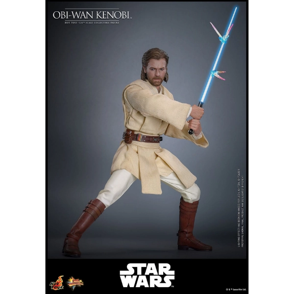 Star Wars — Obi-Wan Kenobi 1/6 Figure (Hot Toys, Attack of the Clones)