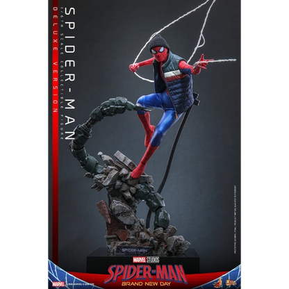 Marvel — Spider-Man (Deluxe Version) 1/6 Scale Figure (Hot Toys, Spider-Man: Brand New Day) — Pre-Order