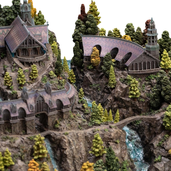 Lord of the Rings — Rivendell Diorama (Weta Workshop, Limited Edition of 1,000) — Includes Free Paul Lasaine Art Print