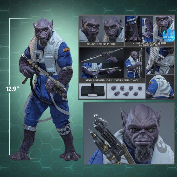 Star Wars — Zeb Orrelios 1/6 Figure (Hot Toys, The Mandalorian & Grogu) — Pre-Order