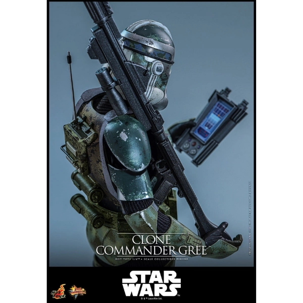 Star Wars — Clone Commander Gree 1/6 Figure (Hot Toys, Revenge of the Sith) — Pre-Order