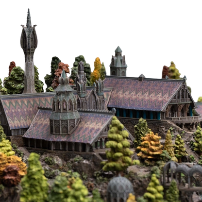 Lord of the Rings — Rivendell Diorama (Weta Workshop, Limited Edition of 1,000) — Includes Free Paul Lasaine Art Print
