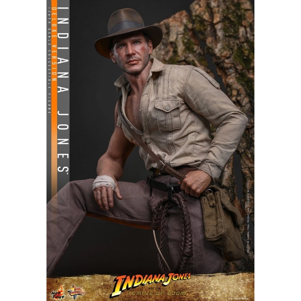 Indiana Jones (Deluxe Version) — 1/6 Figure (Hot Toys, Temple of Doom)