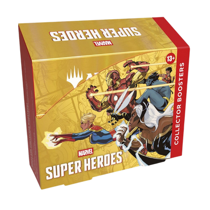 Magic: The Gathering — Marvel Super Heroes Collector Booster Box (Pre-Order)