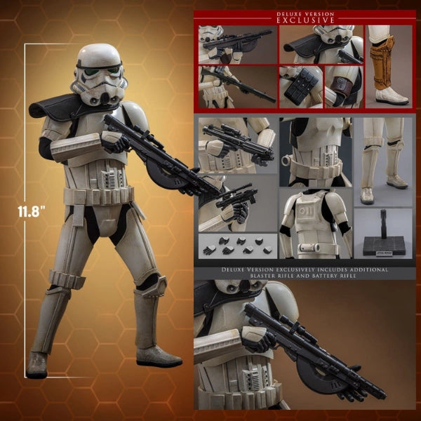 Star Wars — Imperial Remnant Stormtrooper (Deluxe Version) 1/6 Figure (Hot Toys, The Mandalorian & Grogu) — Pre-Order