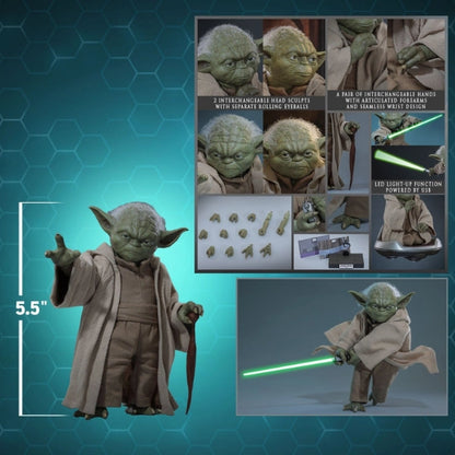 Star Wars — Yoda 1/6 Figure (Hot Toys, Revenge of the Sith) — Pre-Order
