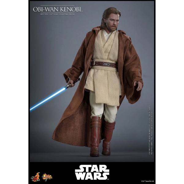 Star Wars — Obi-Wan Kenobi 1/6 Figure (Hot Toys, Attack of the Clones)