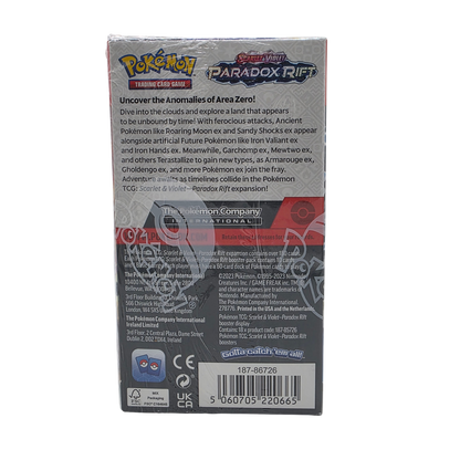 Pokémon TCG — Paradox Rift Half Booster Box (18 Packs)