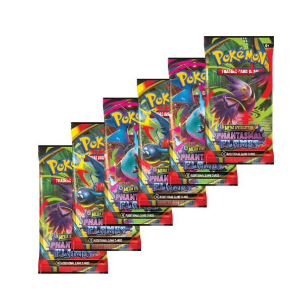 Pokémon TCG — Phantasmal Flames Half Booster Box (18 Packs)