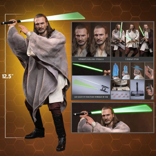 Star Wars — Qui-Gon Jinn (Collector Edition) 1/6 Figure (Hot Toys, The Phantom Menace) — Pre-Order