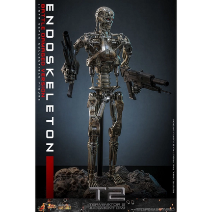 Terminator 2: Judgment Day — Endoskeleton (Battle Damaged Version) 1/6 Diecast Figure (Hot Toys) — Pre-Order