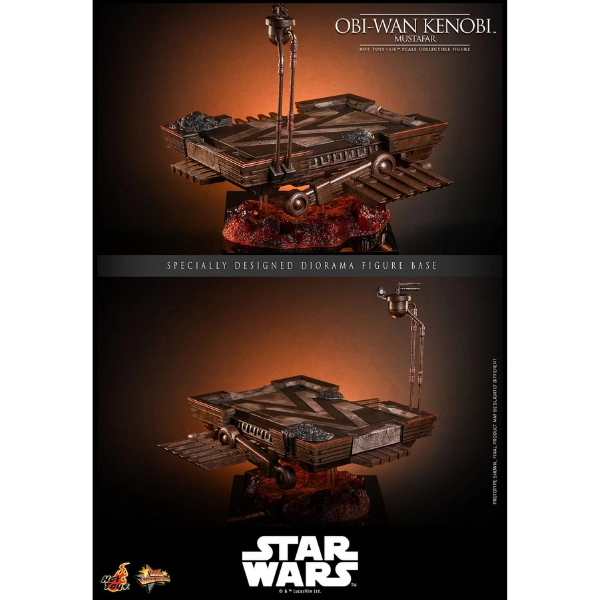 Star Wars — Obi-Wan Kenobi (Mustafar) 1/6 Figure (Hot Toys, Revenge of the Sith) — Pre-Order