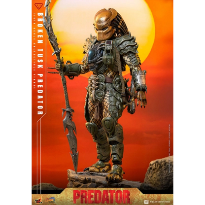 Alien vs. Predator — Broken Tusk Predator 1/6 Figure (Hot Toys) — Pre-Order