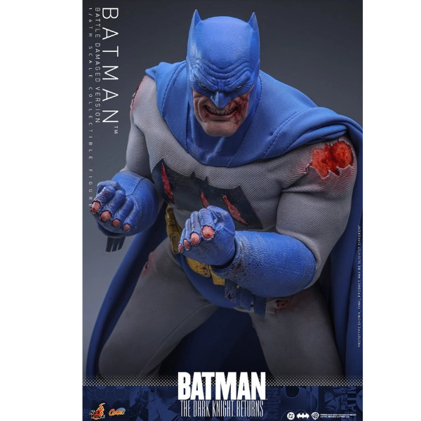 DC Comics — Batman (Battle Damaged Version) 1/6 Figure (Hot Toys, The Dark Knight Returns, 40th Anniversary) — Pre-Order