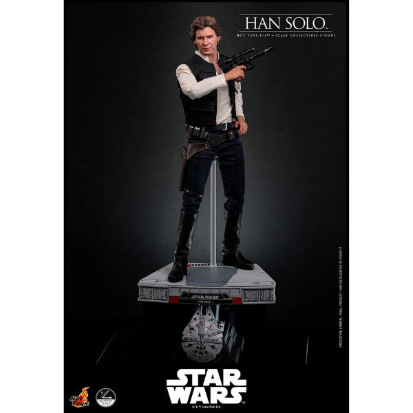 Star Wars — Han Solo 1/4 Scale Figure (Hot Toys, A New Hope) — Pre-Order