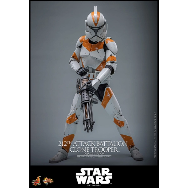 Star Wars — 212th Attack Battalion Clone Trooper (Deluxe Version) 1/6 Figure (Hot Toys, The Clone Wars) — Pre-Order