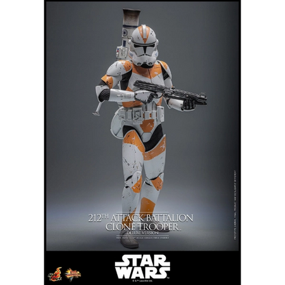 Star Wars — 212th Attack Battalion Clone Trooper (Deluxe Version) 1/6 Figure (Hot Toys, The Clone Wars) — Pre-Order