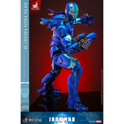 Iron Man — Mark III (Stealth Mode Version) 2.0 Diecast 1/6 Figure (Hot Toys Exclusive) — In Stock