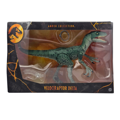 Jurassic World Amber Collection — Delta Velociraptor 6-Inch Action Figure (Jurassic World)