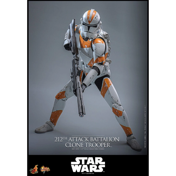 Star Wars — 212th Attack Battalion Clone Trooper (Deluxe Version) 1/6 Figure (Hot Toys, The Clone Wars) — Pre-Order