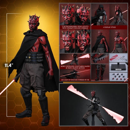 Star Wars — Maul 1/6 Figure (Hot Toys, Star Wars: Maul — Shadow Lord) — Pre-Order