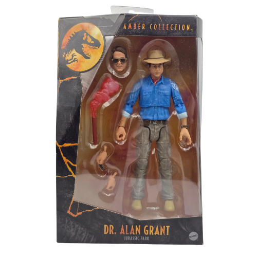Jurassic World Amber Collection — Dr. Alan Grant 6.5-Inch Action Figure (Jurassic Park)