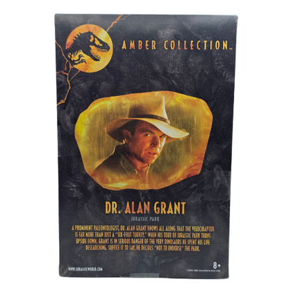 Jurassic World Amber Collection — Dr. Alan Grant 6.5-Inch Action Figure (Jurassic Park)