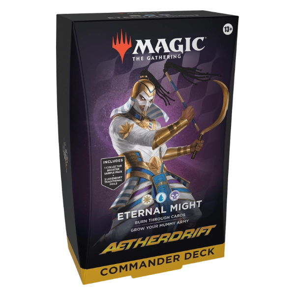 ⚡ Magic: The Gathering — Aetherdrift Commander Deck: Eternal Might