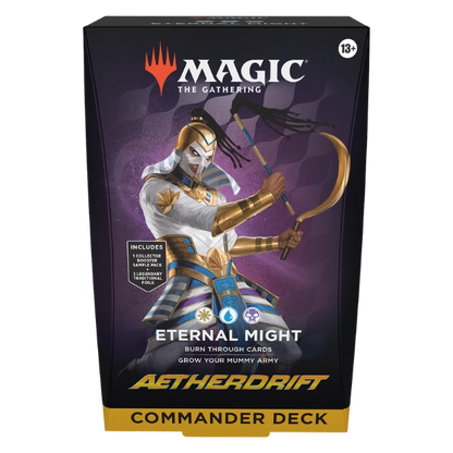 ⚡ Magic: The Gathering — Aetherdrift Commander Deck: Eternal Might