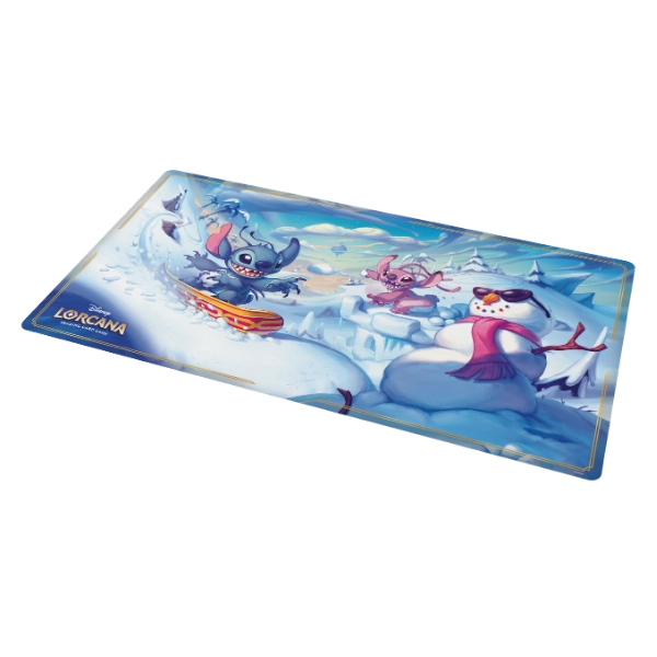 Disney Lorcana TCG — Set 14: Hyperia City — Playmat: Stitch and Angel