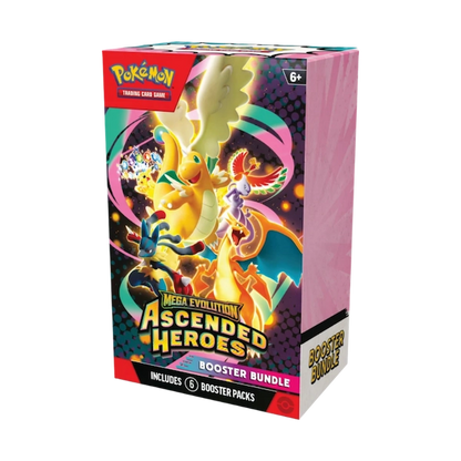 Pokémon TCG: Mega Evolution — Ascended Heroes Booster Bundle