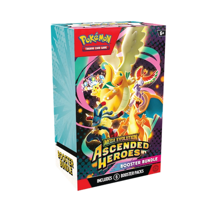 Pokémon TCG: Mega Evolution — Ascended Heroes Booster Bundle