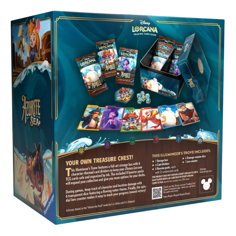 Disney Lorcana: Azurite Sea Illumineer's Trove