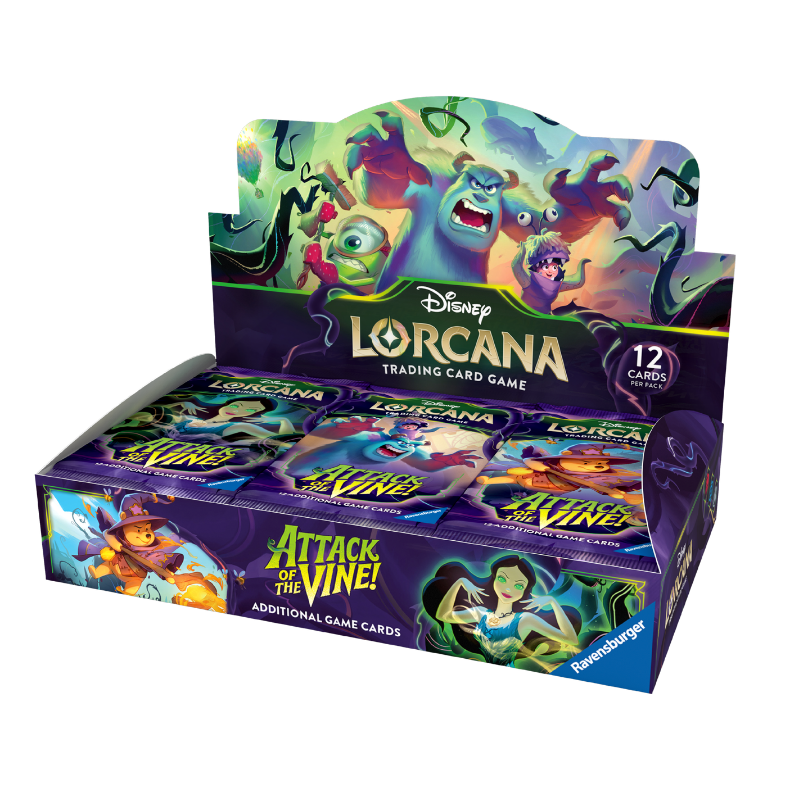 Disney Lorcana: Attack of the Vine — Booster Box (24 Packs)