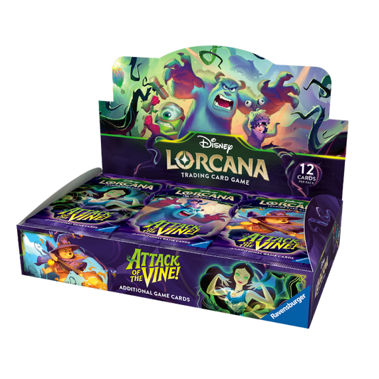 Disney Lorcana: Attack of the Vine — Booster Box (24 Packs)