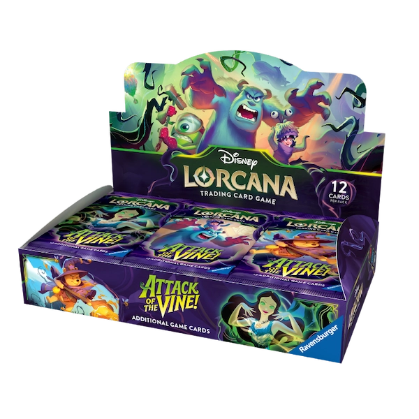 Disney Lorcana: Attack of the Vine — Booster Box (24 Packs)